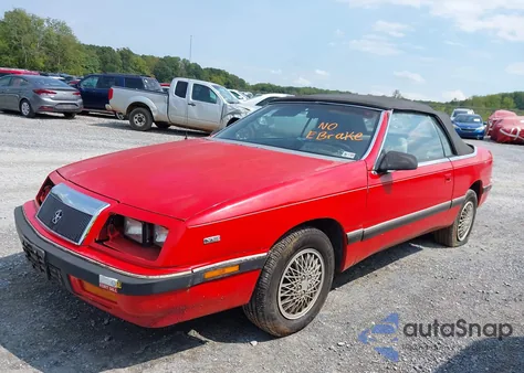 1990 Chrysler Lebaron из США, поврежденный, VIN 1C3XJ4530LG436854